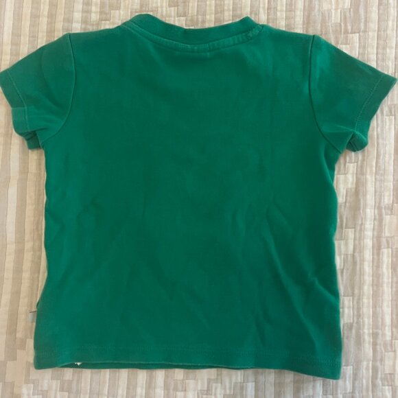 Frugi Green Dinosaur T-shirt 18-24m - Picture 3 of 3